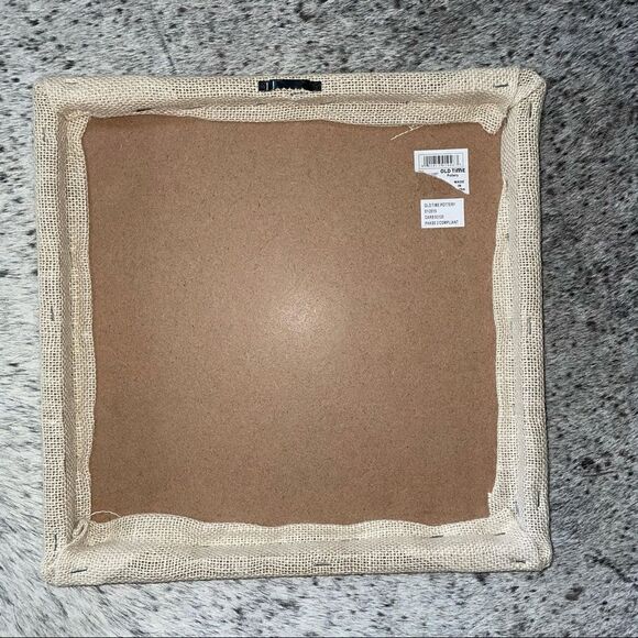 Burlap Chevron Brush Your Teeth Bathroom Decor Farmhouse - Picture 3 of 3